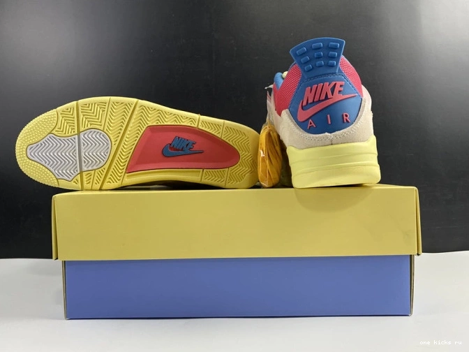 Rep Onekick Guava Ice Jordan Retro 4 Union DC9533-800 Air 0729